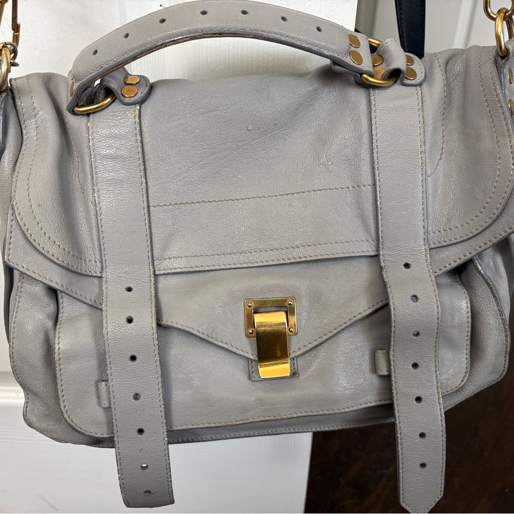 Proenza Schouler PS1 Gray shoulder bag